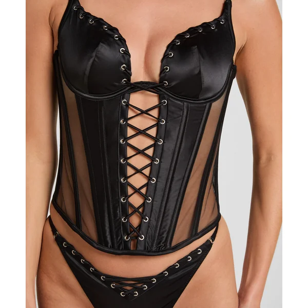 Bustier Pina - Noir
