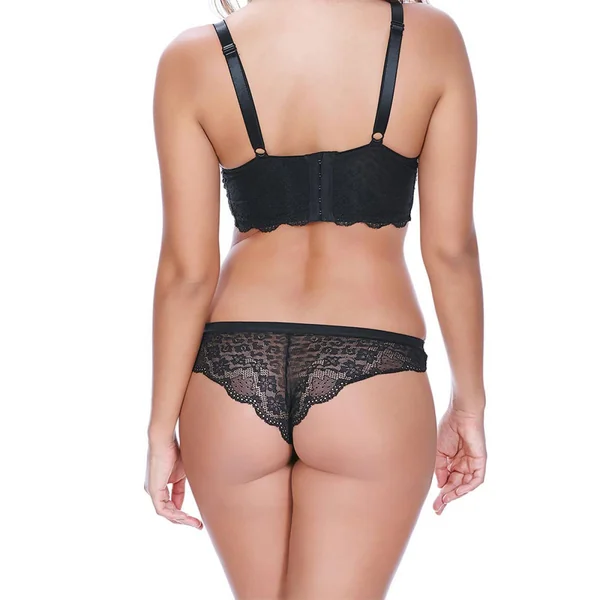 Bustier à armatures noir Freya Sophora