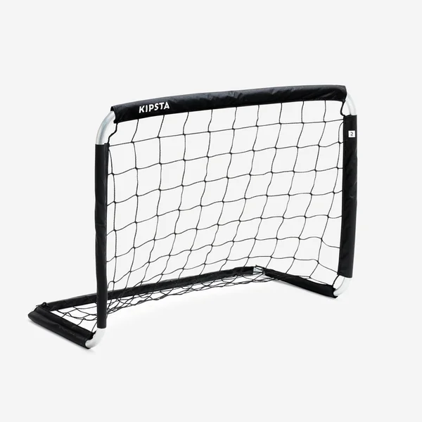 But de football Basic S (90 cm x 70 cm) noir