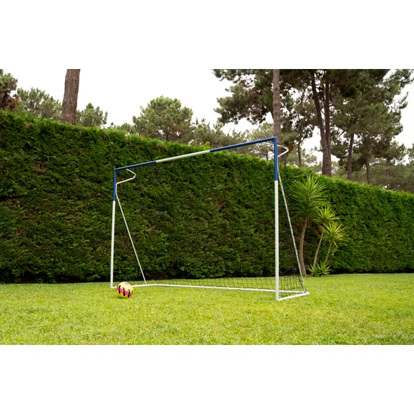 But de football Classique L (300 cm x 200 cm) blanc