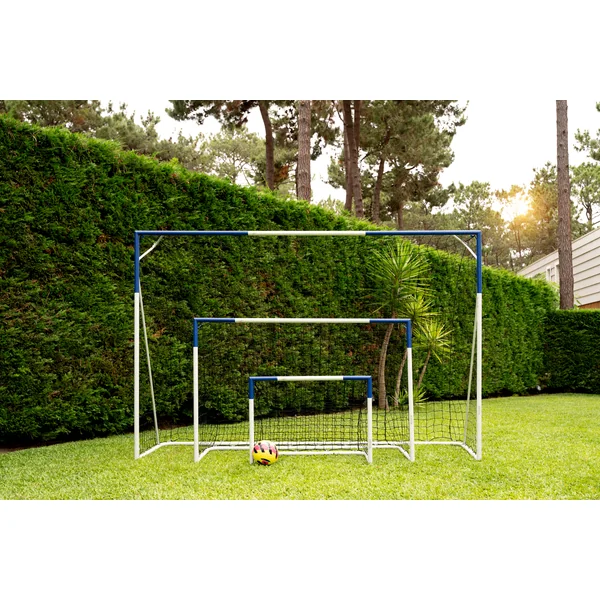 ​But de football Classique S (95 cm x 70 cm) blanc