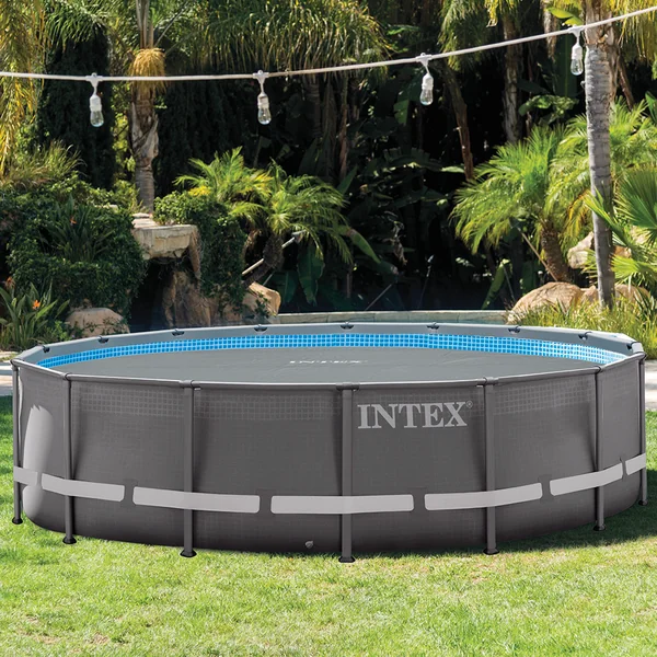 Bâche bulles renforcée pour piscine diamètre 5,49 m