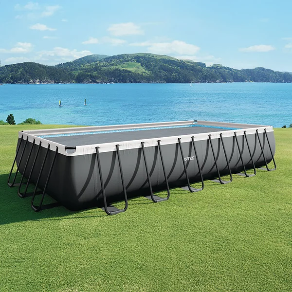 Bâche à bulles renforcée pour piscine 7,32 x 3,66 m