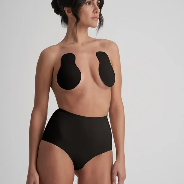 Cache tétons Adhésifs Remonte-seins Bye Bra PULLS UP Noir Bye Bra
