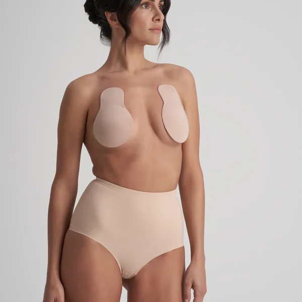 Cache tétons adhésifs remonte-seins Bye Bra PULL-UPS Beige Bye Bra