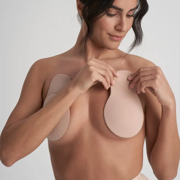 Cache tétons adhésifs remonte-seins Bye Bra PULL-UPS Beige Bye Bra
