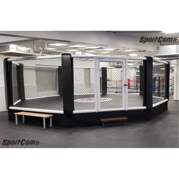 Cage de MMA sur podium 6m Sportcom