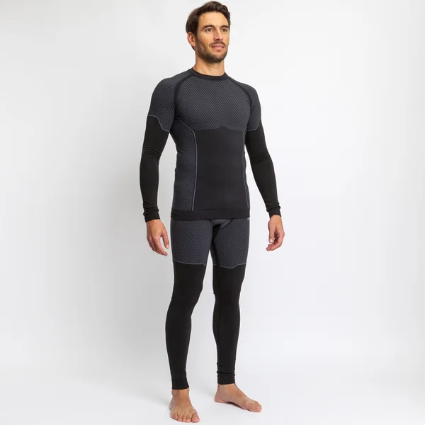 CALEÇON TECHNIQUE DE VOILE HOMME SAILING 500 GRIS NOIR