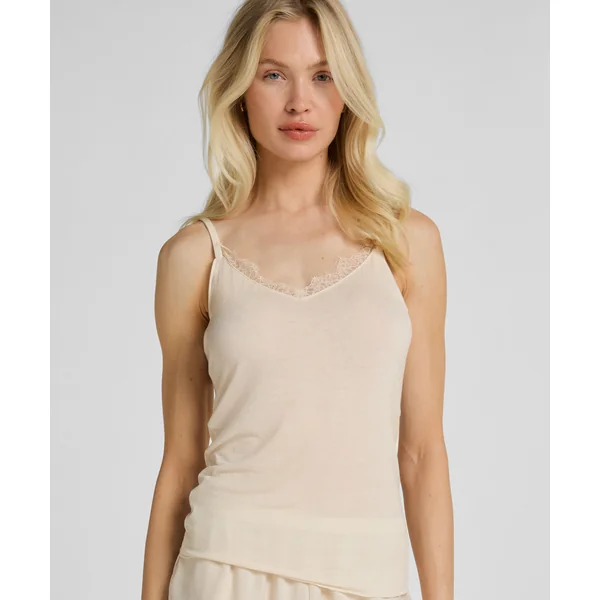 Caraco col V en dentelle ultra-doux avec cachemire - Blanc