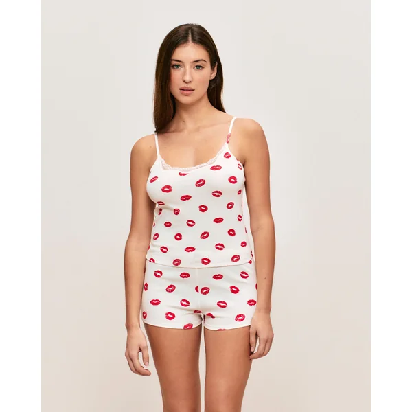 Caraco jersey motifs bouches
