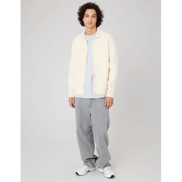 Cardigan col polo Naturel