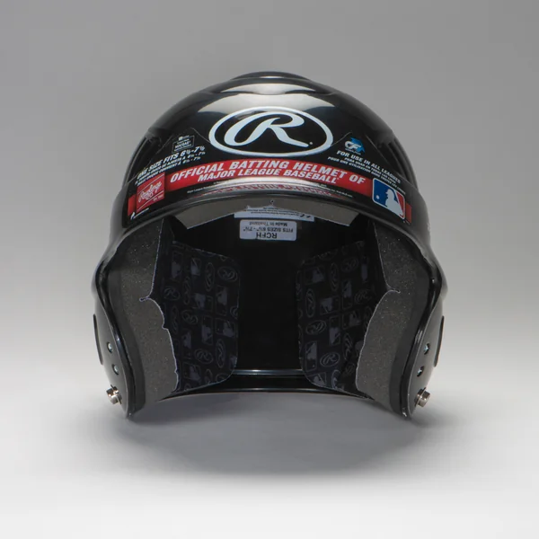 Casque de batteur de baseball/softball Homme - RAWLINGS RCFH noir