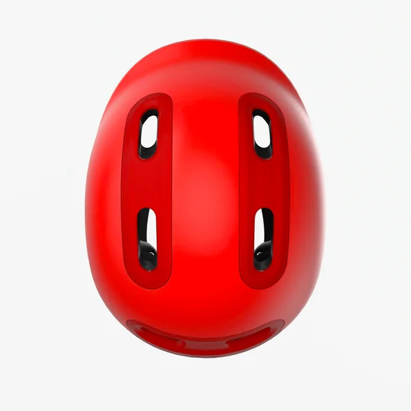 Casque velo enfant 47-55 cm, play 500 rouge