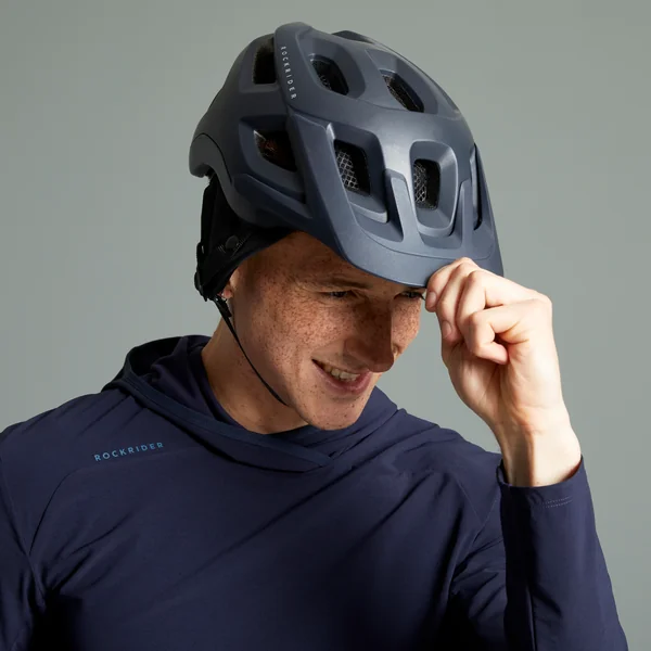 CASQUE VÉLO VTT EXPL 500 ALL SEASONS BLEU