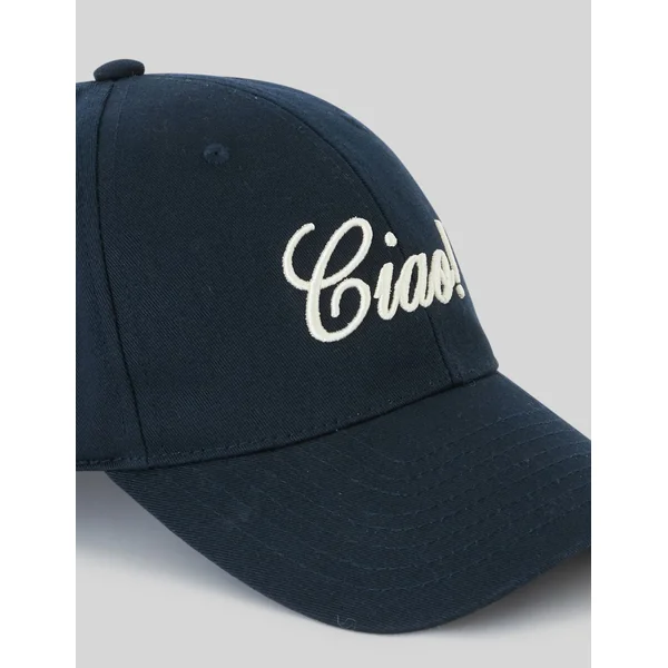 Casquette brodée Bleu foncé