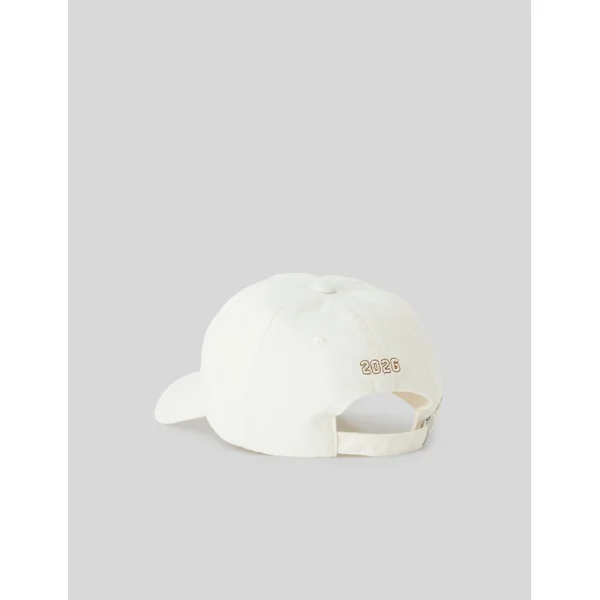 Casquette brodée Naturel