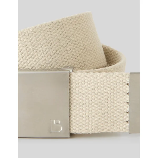 Ceinture avec plaque Ecru