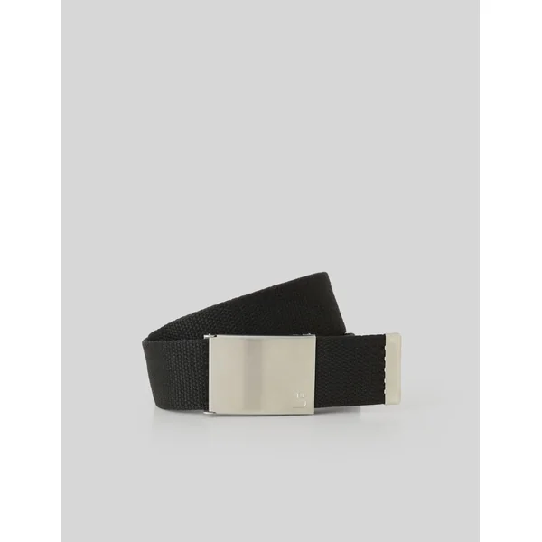 Ceinture avec plaque Noir