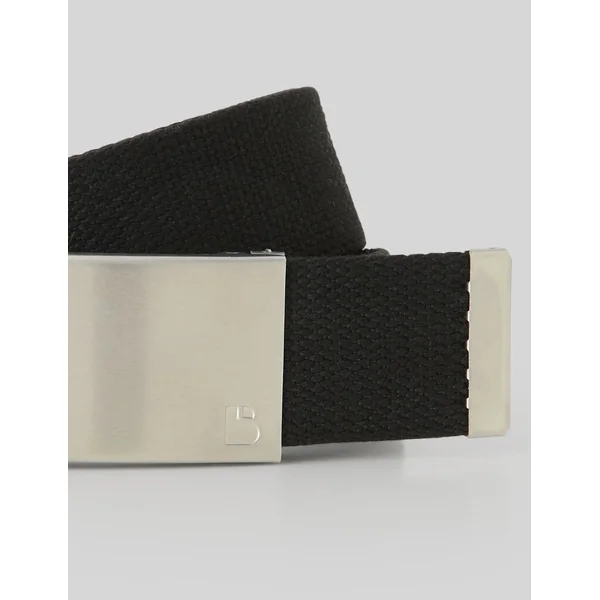 Ceinture avec plaque Noir