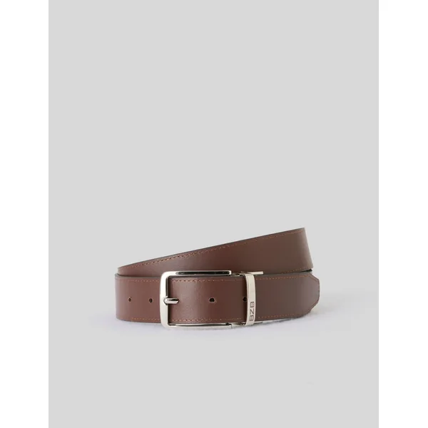 Ceinture cuir réversible Noir