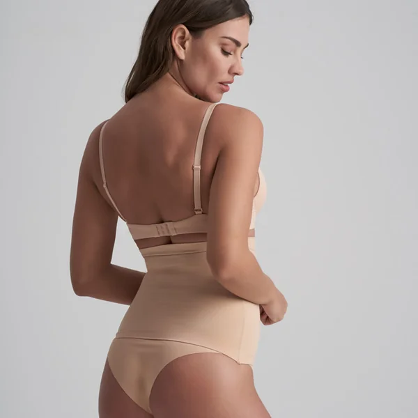 Ceinture gainante Beige Bye Bra Powermesh Shapewear Bye Bra