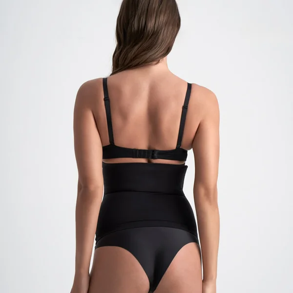 Ceinture gainante Noire Bye Bra Powermesh Shapewear Bye Bra