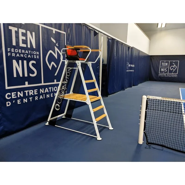 Chaise arbitre tennis Carrington - Alu Bois Competition