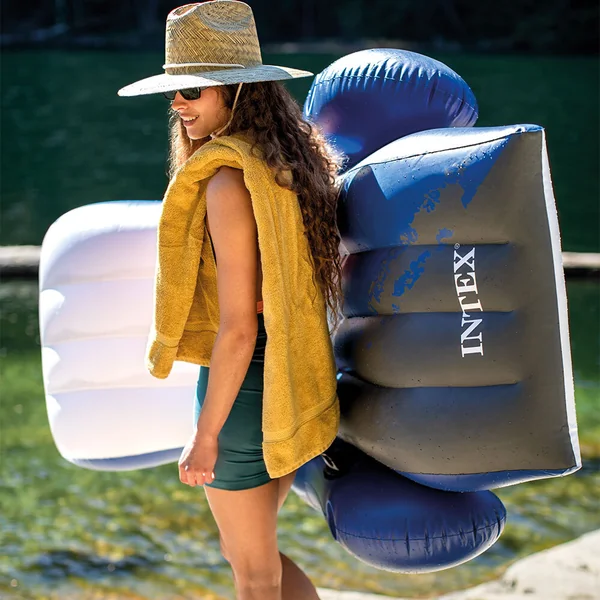 Chaise longue gonflable River run