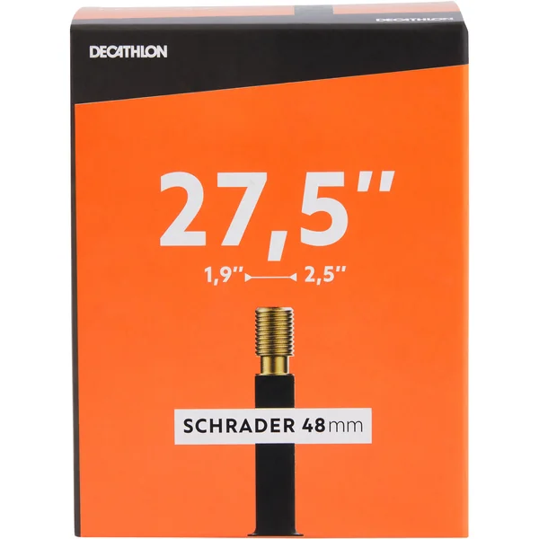 Chambre à air 27.5x1,9/ 2,5 valve schrader 48 mm