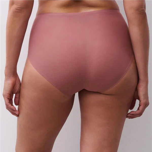 Chantelle - Culotte full brief sans couture Rose des bois O/S Soft Strech