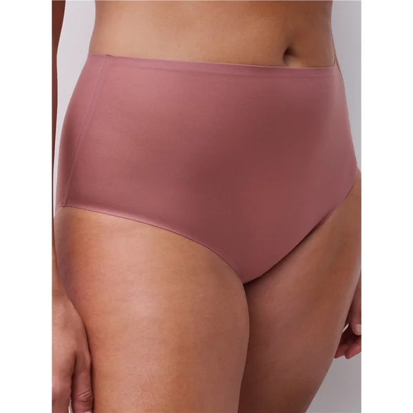 Chantelle - Culotte full brief sans couture Rose des bois O/S Soft Strech