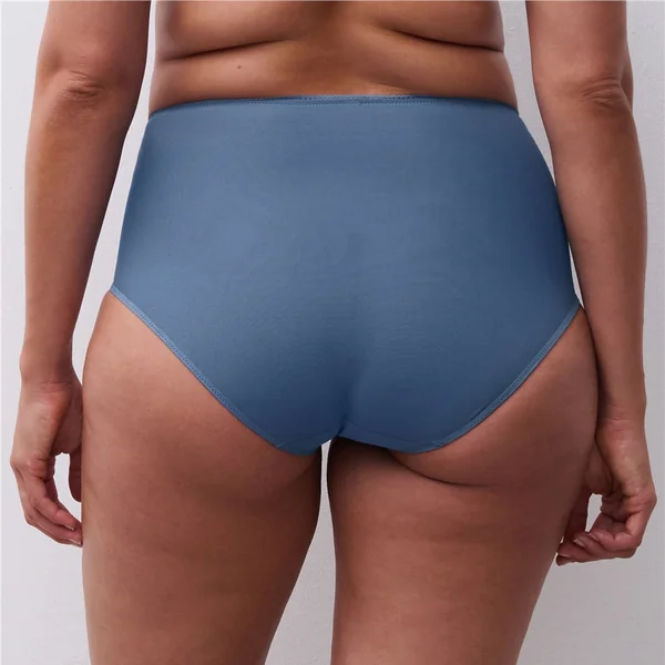 Chantelle - Culotte taille haute avec contrôle Bleu Orage Medium Maris