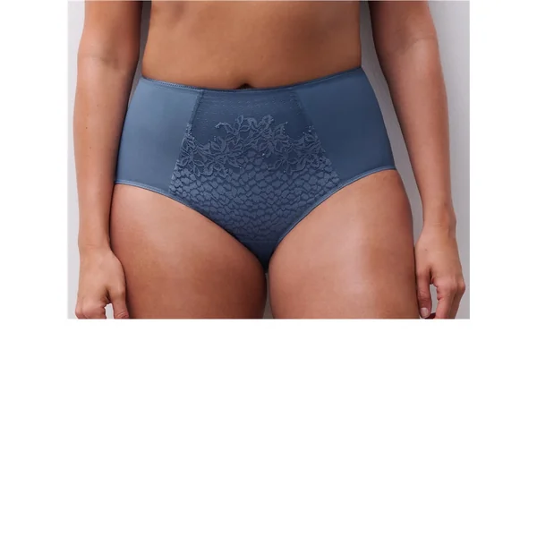 Chantelle - Culotte taille haute avec contrôle Bleu Orage X-Large Maris