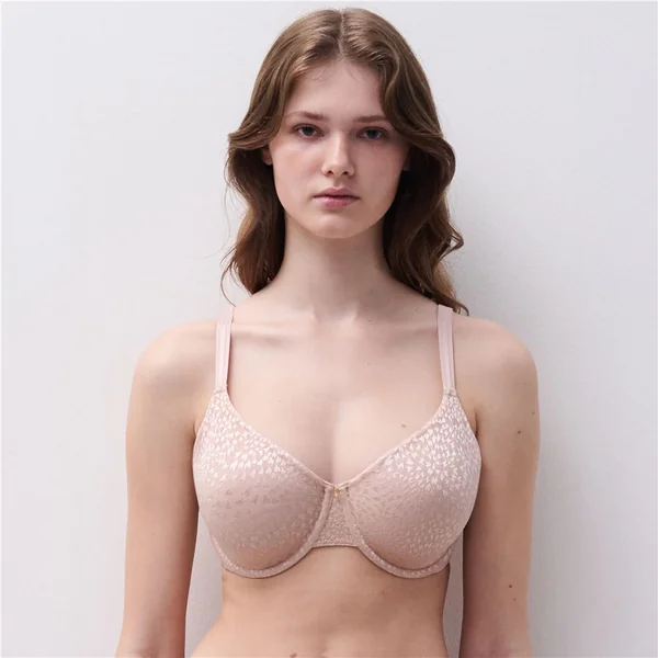 Chantelle - Soutien-gorge moulé minimisant 36 (80) E 0RG Soft Pink Magique