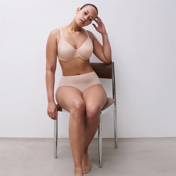 Chantelle - Soutien-gorge moulé minimisant 40 (90) C 0RG Soft Pink Magique