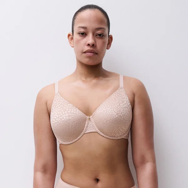 Chantelle - Soutien-gorge moulé minimisant 40 (90) F 0RG Soft Pink Magique