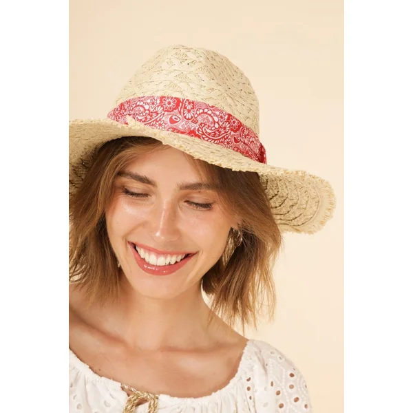 Chapeau Fedora Paille