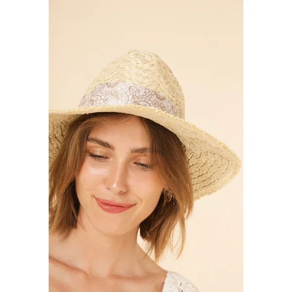 Chapeau Fedora Paille