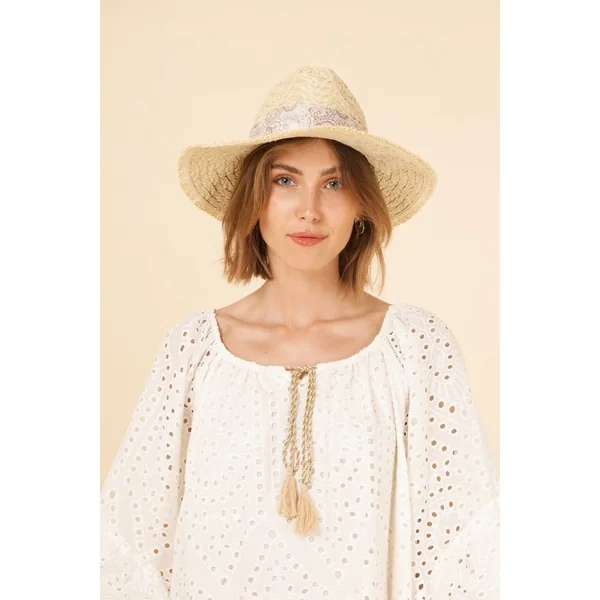 Chapeau Fedora Paille