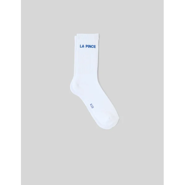 Chaussette unitaire wording Blanc