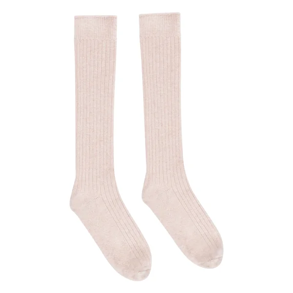 Chaussettes avec Cachemire - Rose