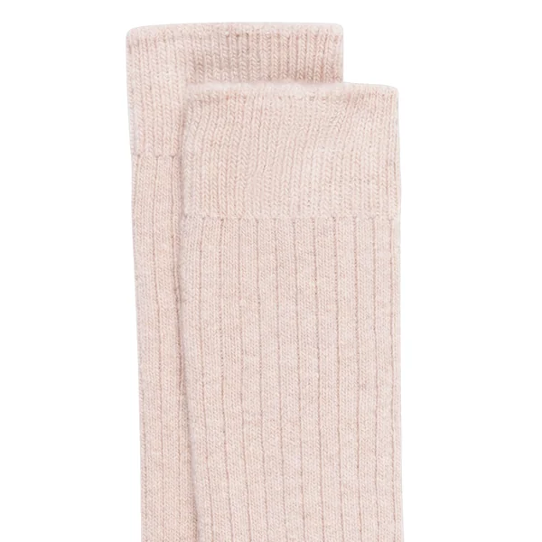 Chaussettes avec Cachemire - Rose