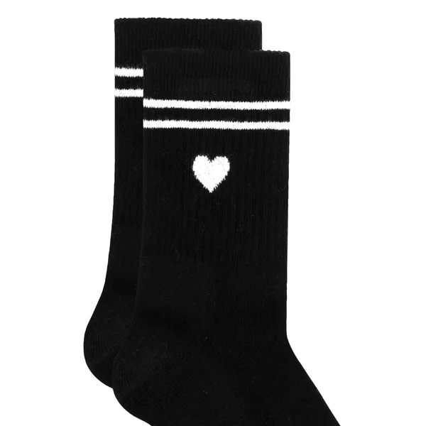 Chaussettes courtes en coton - Noir