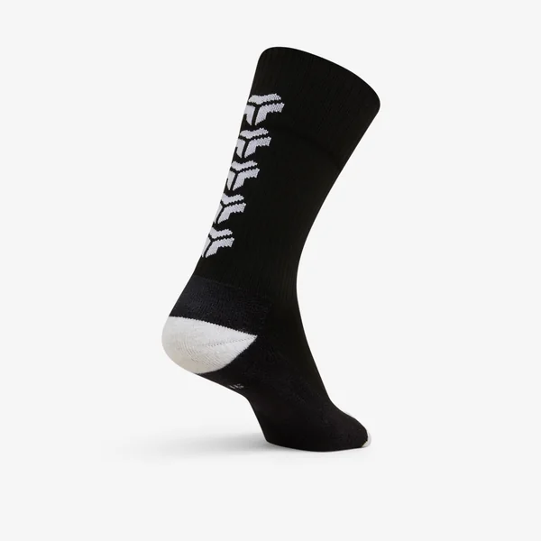 Chaussettes de handball adulte - 1 paire H500 HIGH noir / blanc