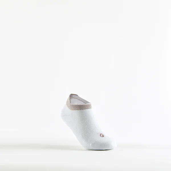 CHAUSSETTES DE SPORT ENFANT BASSES RS 160 BLANC BRILLANT LOT DE 3.