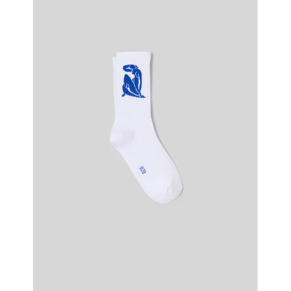 Chaussettes unitaire Blanc