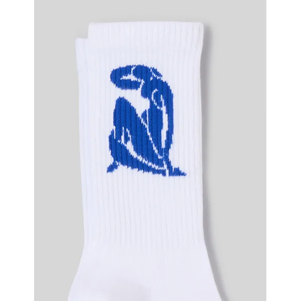 Chaussettes unitaire Blanc