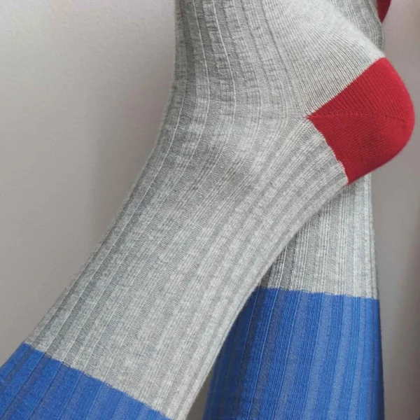 Chaussettes Yvette Cendre 42/45 Maison Vivaraise