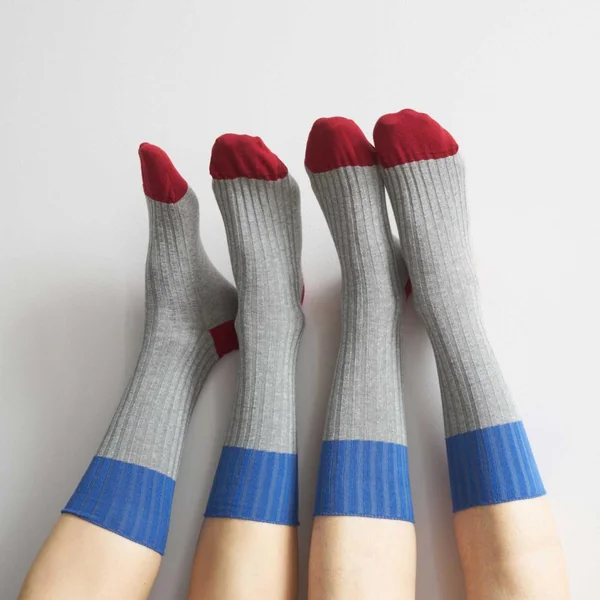 Chaussettes Yvette Cendre 42/45 Maison Vivaraise