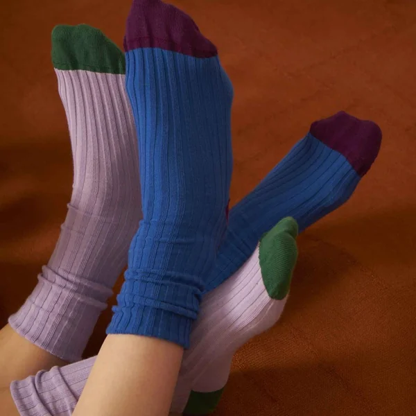 Chaussettes Yvette Lilas 36/38 Maison Vivaraise